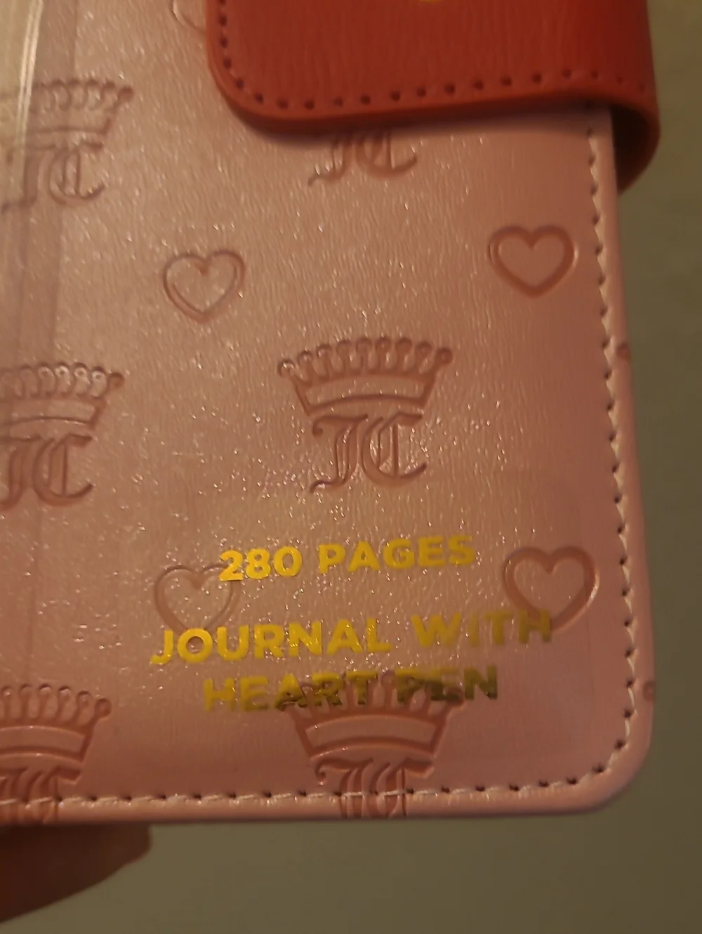 Juicy Couture foil gold cover